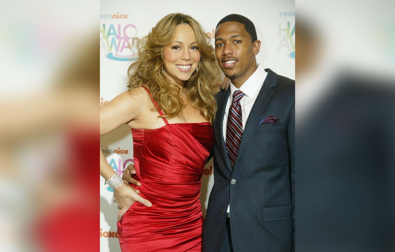 mariah carey checks interviewer kevin frazier nick cannon step children divorce