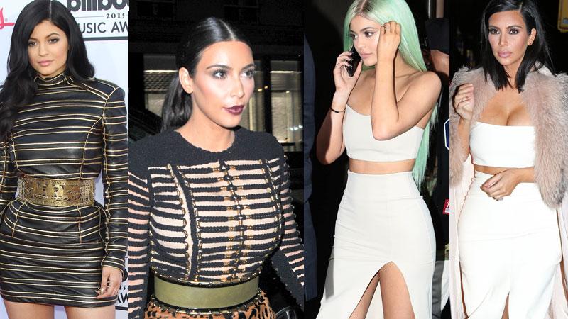 //kim kardashian accuses kylie jenner of stealing her style pp