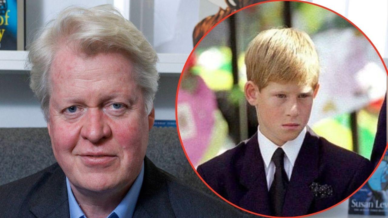 Photo of Charles Spencer and Prince Harry