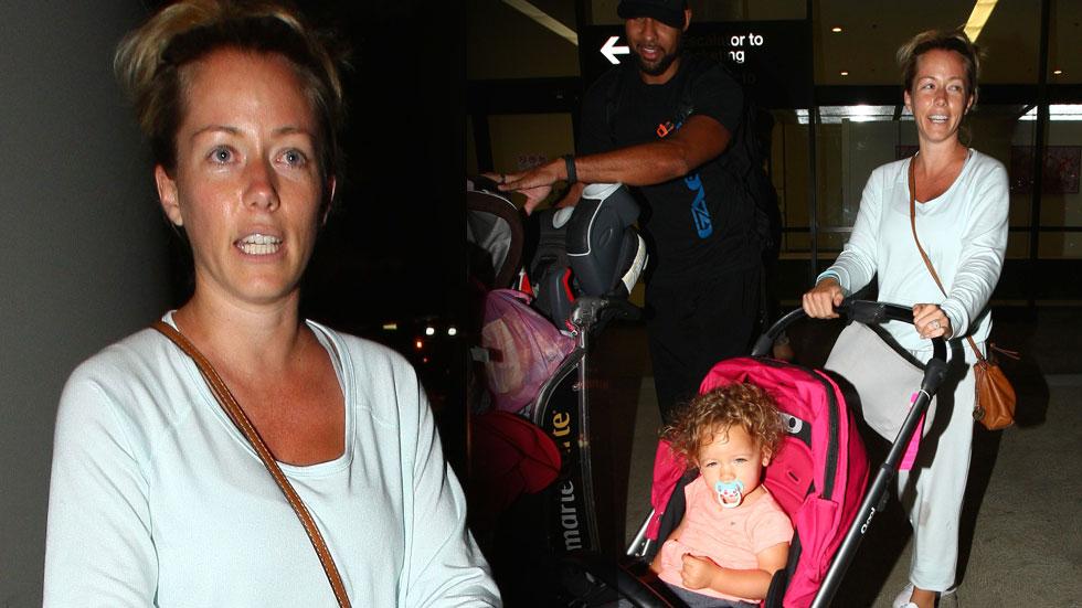 Kendra Wilkinson Hank Baskett Divorce Rumors Family Vacation LAX