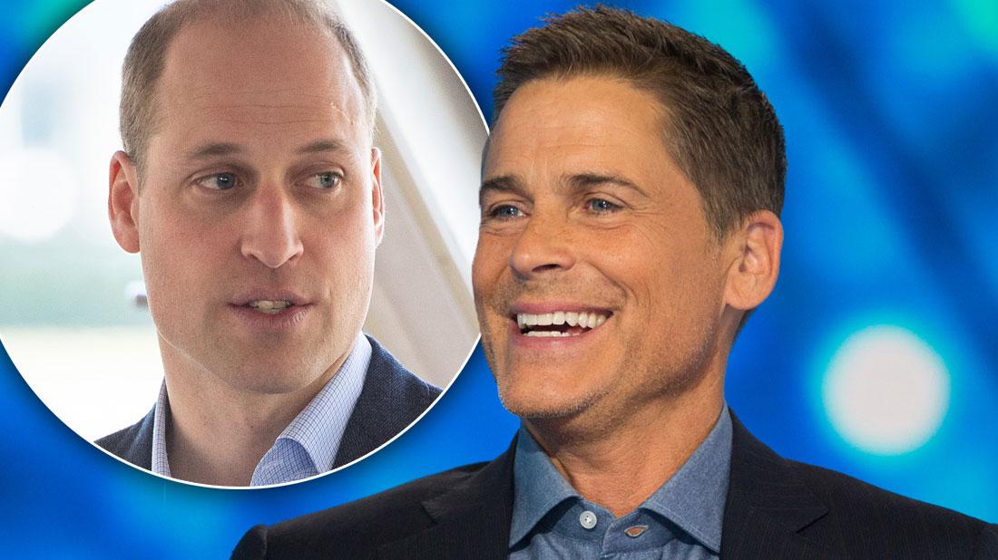 Rob Lowe Criticizes 'Bald' Prince William Over Hair Loss