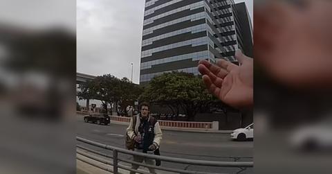 Photo of the shooting in San Antonio.