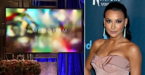 glee star naya river oscars in memoriam rf
