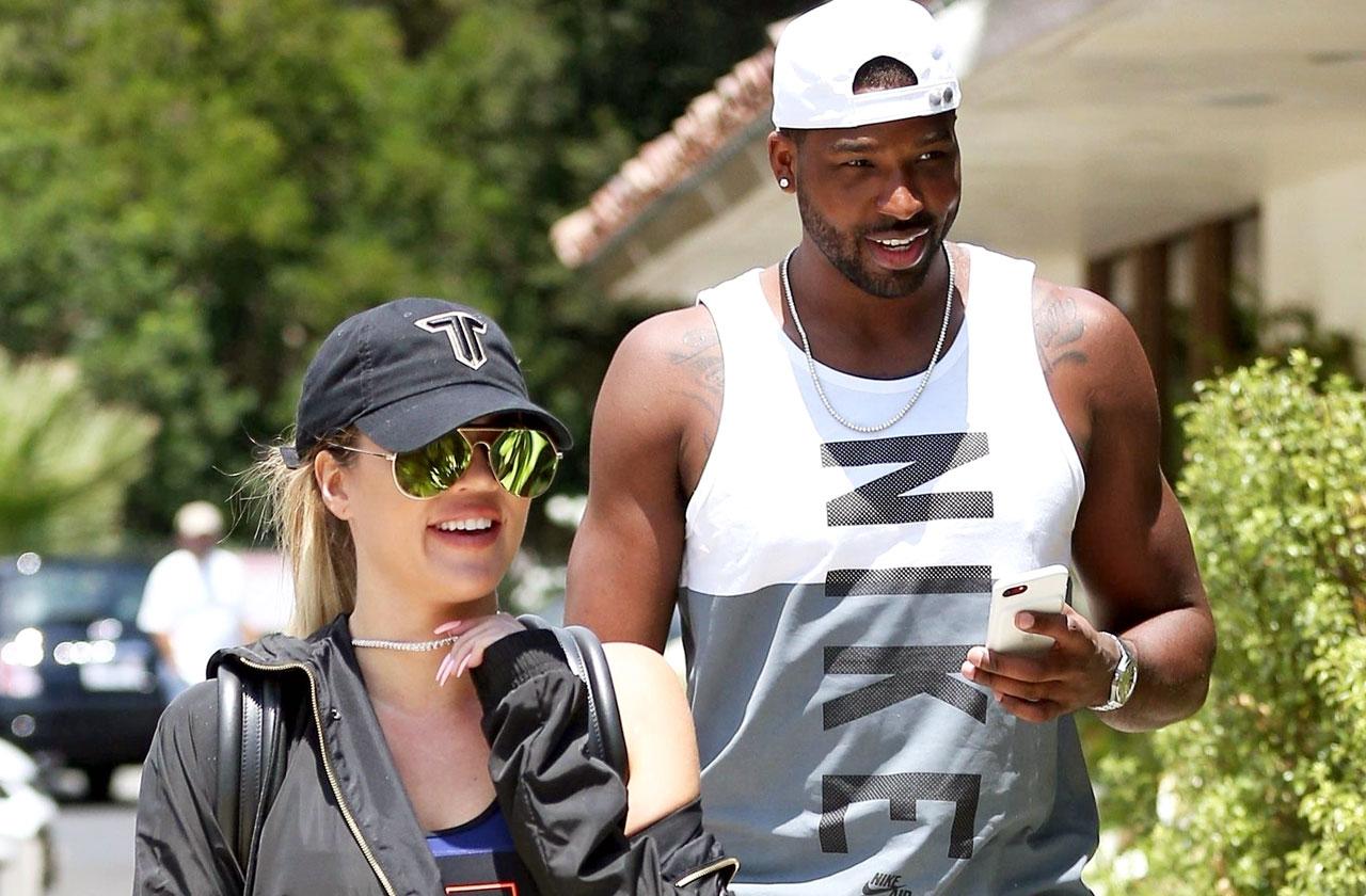 //Khloe Kardashian Staying Cleveland Tristan Thompson PP