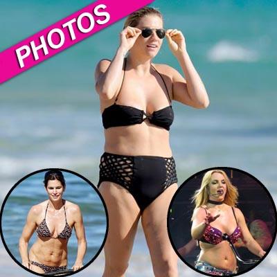 Swimsuit Style Slip Ups 10 Celebs In Unflattering Bikinis