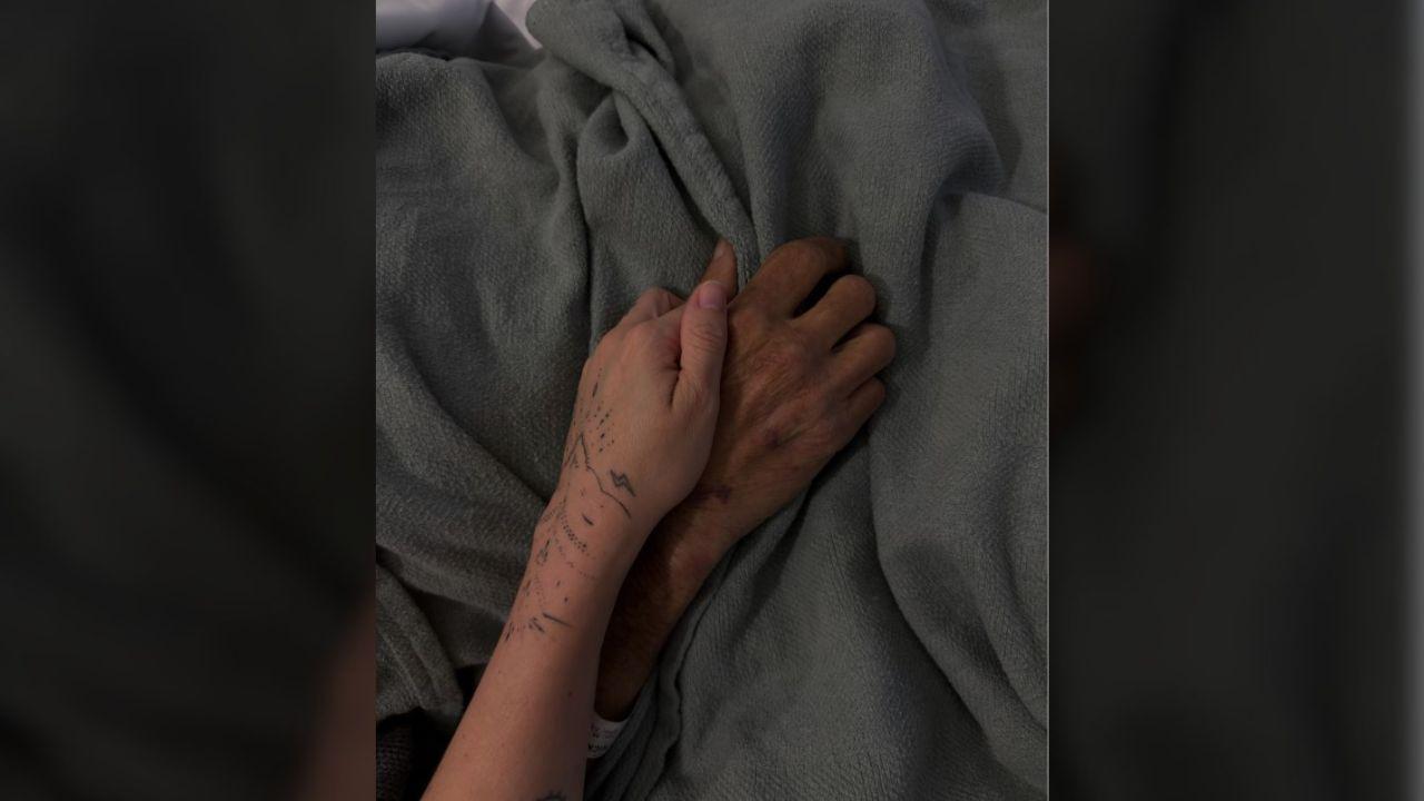 image of Nixi Parkinson Nicks announced her father's death in an emotional Instagram tribute.