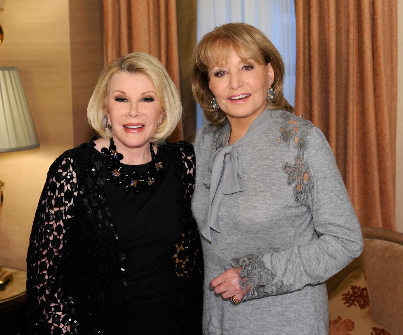 joan rivers secret letters prince charles barbara walters meryl streep