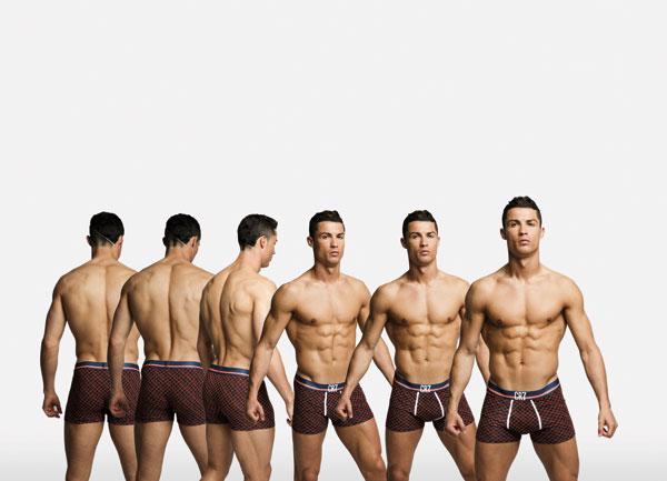 Cristiano Ronaldo celebrates turning 30 by baring almost all for CR7  underwear line