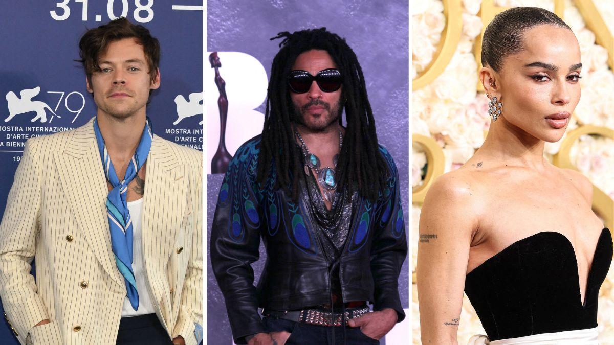 Lenny Kravitz has been urging Harry Styles to propose to daughter Zoe amid romance rumors.