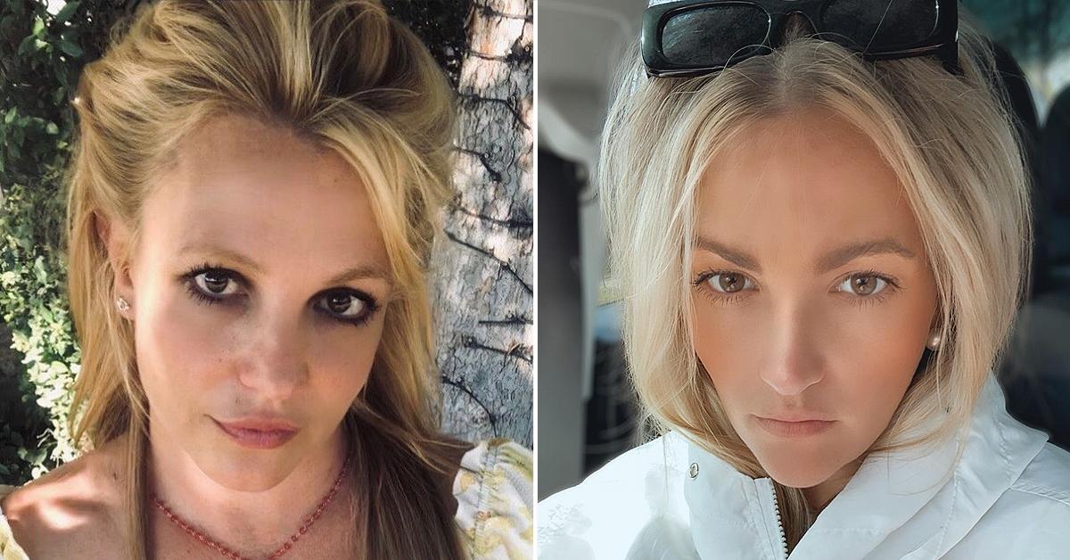 britney spears trashes sister jamie lynn instagram sings video sam asghari