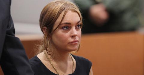 Lindsay Lohan at court