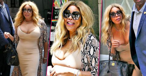 Wendy Williams Shows Off Busty Chest In Form Fitting Maxi Dress
