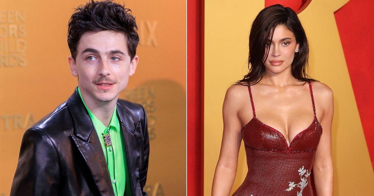 Photo of Timothee Chalamet and Kylie Jenner