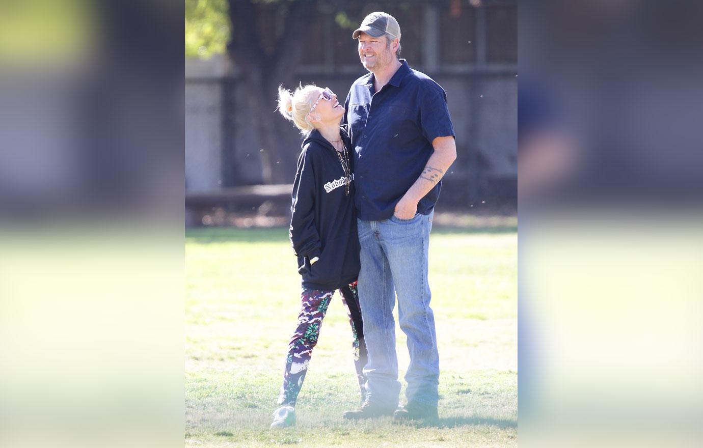 Gwen Stefani Blake Show Park PDA After Separation