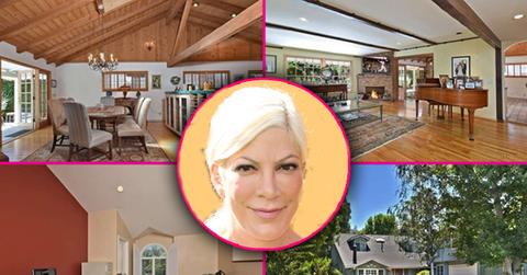 Tori Spelling Moves House Encino Mansion