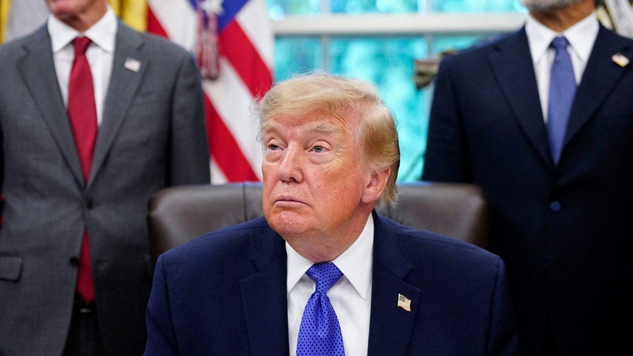 Image of Donald Trump recently called Bill Maher a 'loser' in a Truth Social post.