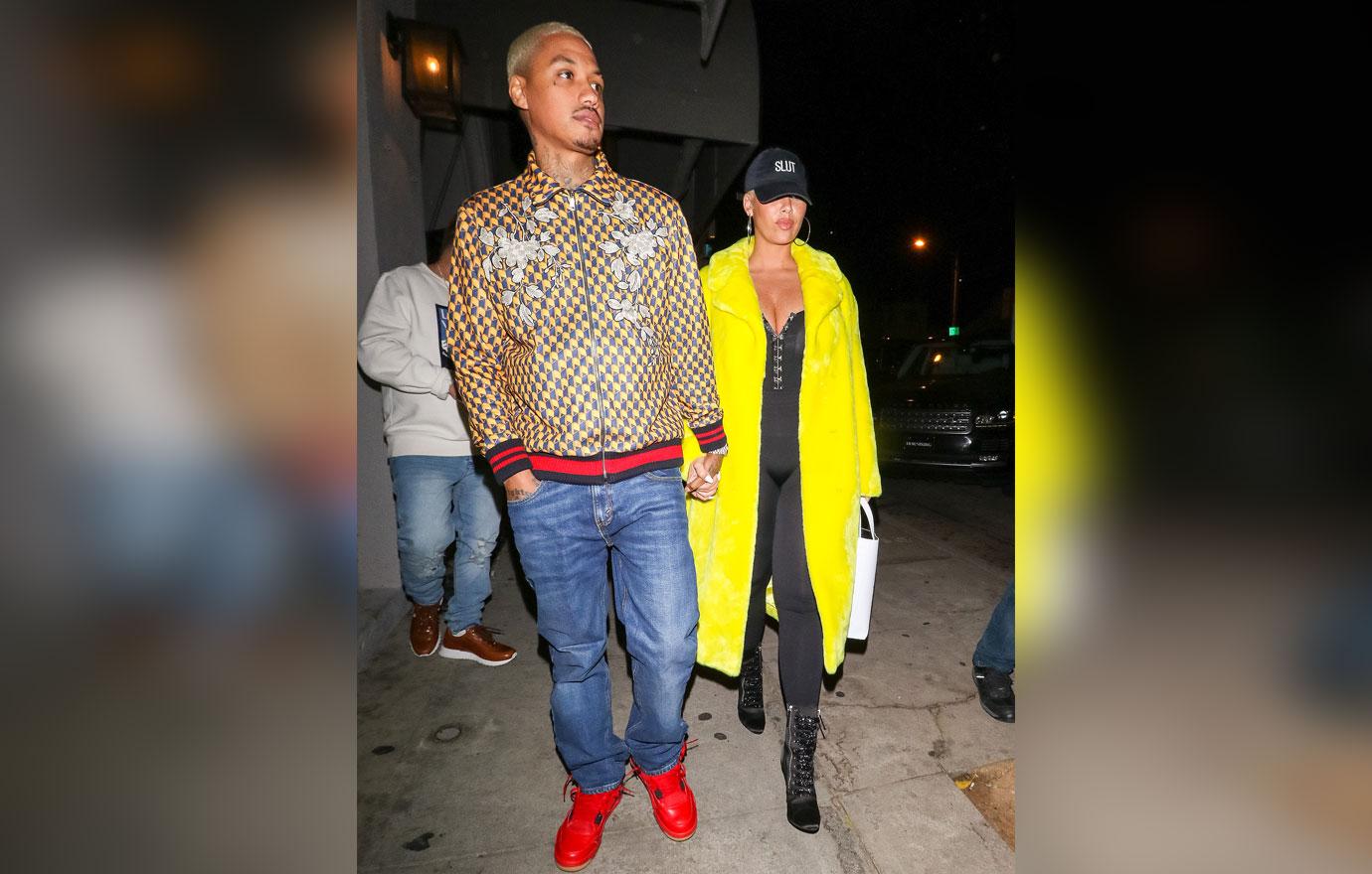 Amber Rose Back Together With AE After He Cheated On Her, Former