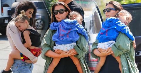 //kim kardashian baby weight yoga pants north west