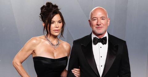 Photo of Lauren Sánchez and Jeff Bezos