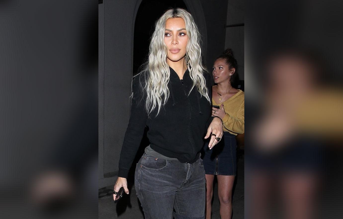 Kim Kardashian Kanye West Date Night Surrogate Baby