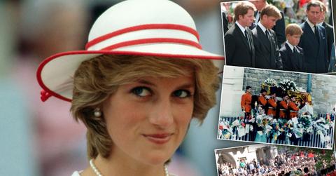 princess diana funeral photos death anniversary family drama
