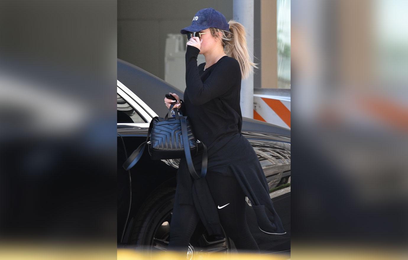 //Khloe Kardashian Butt Post Baby Body Gym