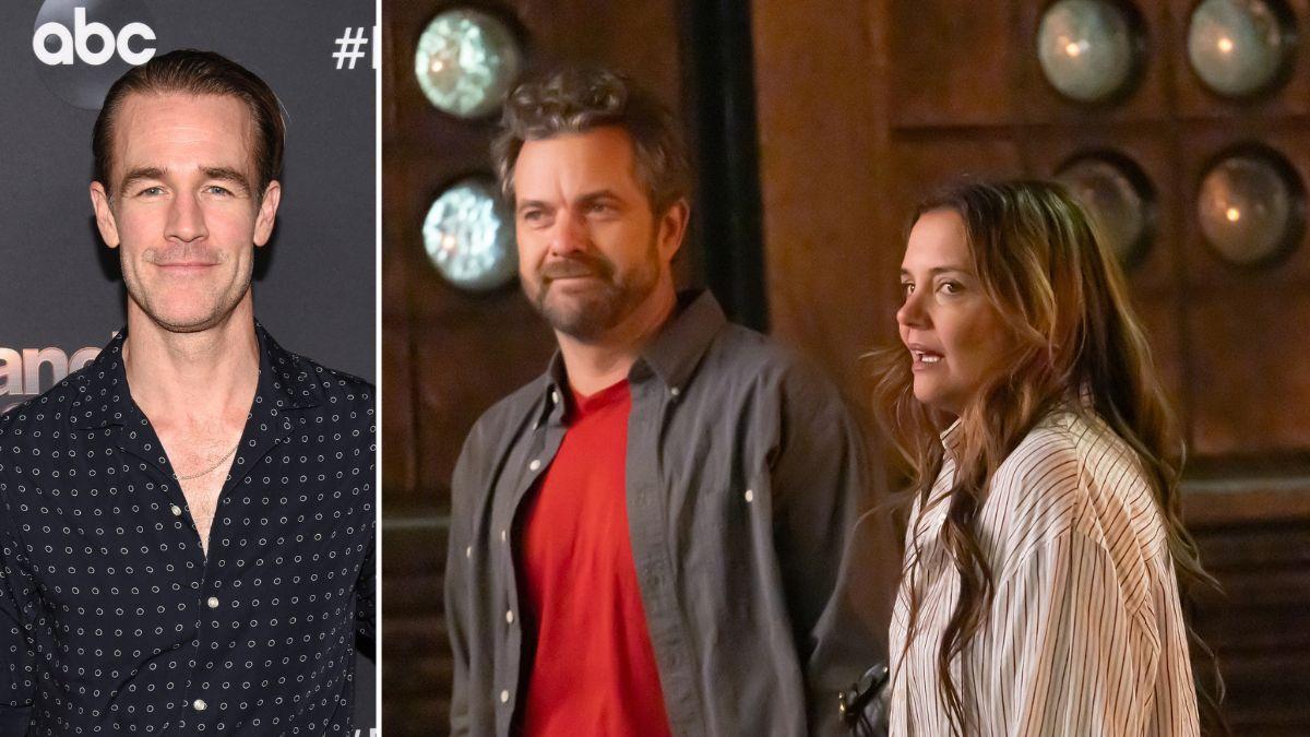 Katie Holmes and Joshua Jackson have bonded over James Van Der Beek's cancer death.