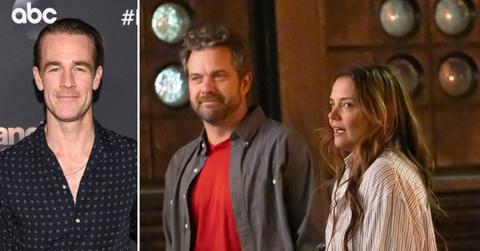 Katie Holmes and Joshua Jackson have bonded over James Van Der Beek's cancer death.