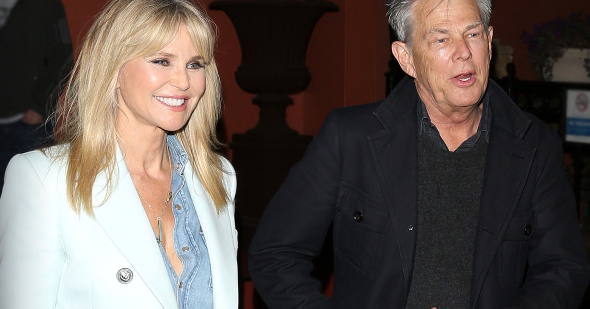 [PICS] Christie Brinkley David Foster Dating Blazer Jeans -- After He ...