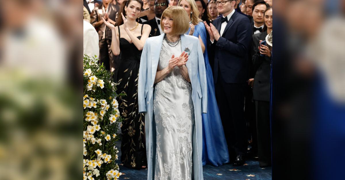 Photo of Anna Wintour at The Met Gala 2025.