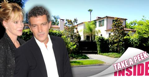 //melanie griffith antonio banderas los angeles home wide