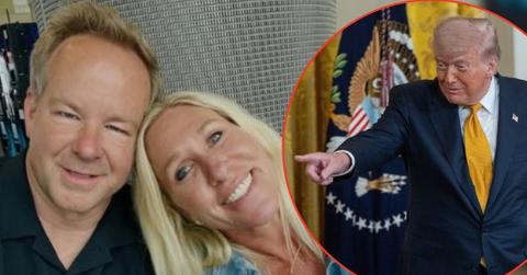 Marjorie Taylor Greene's fiancé Brian Glenn quit his job at Real America's Voice.