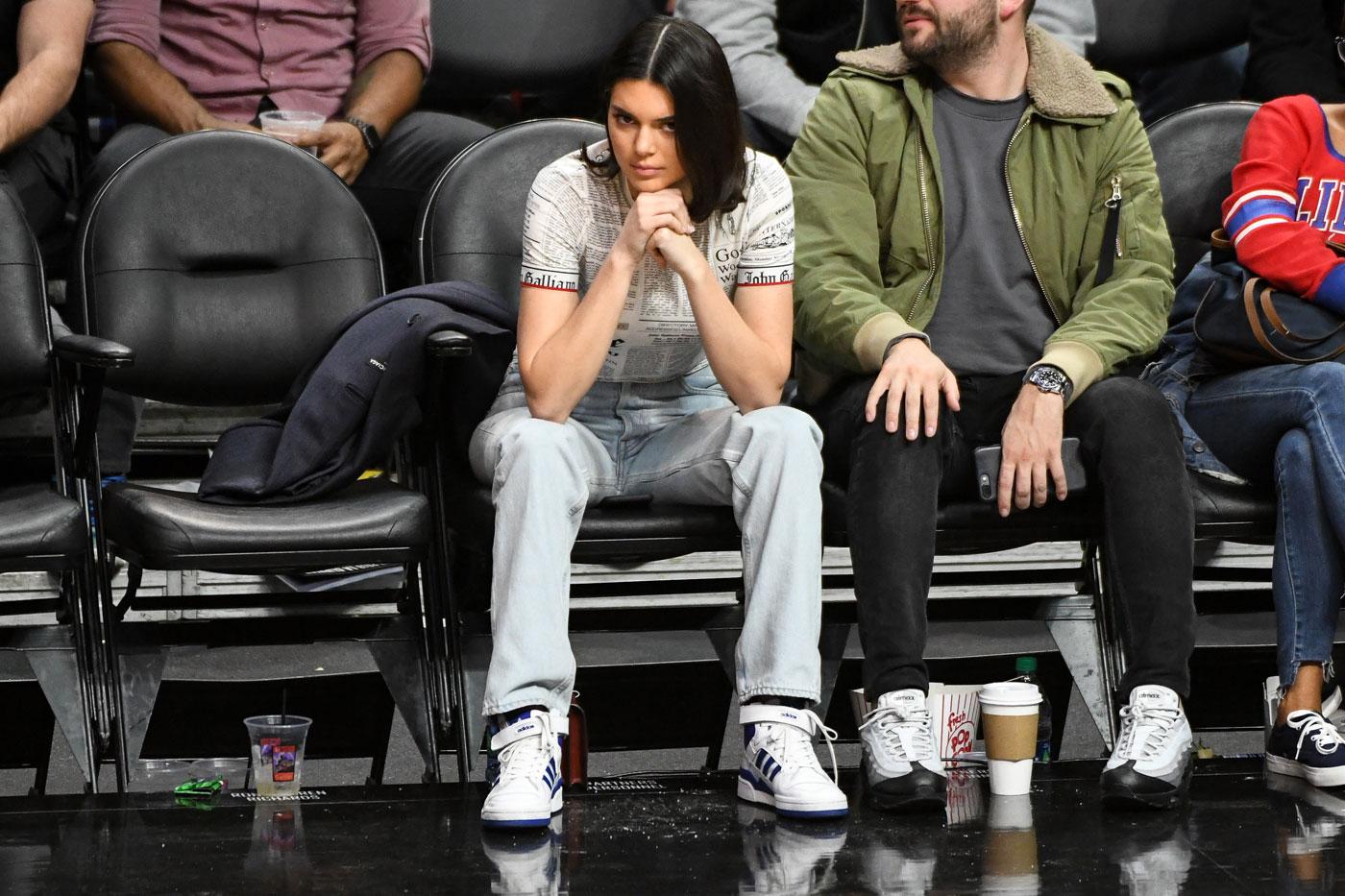 Kendall Jenner Watches Boyfriend Blake Griffin