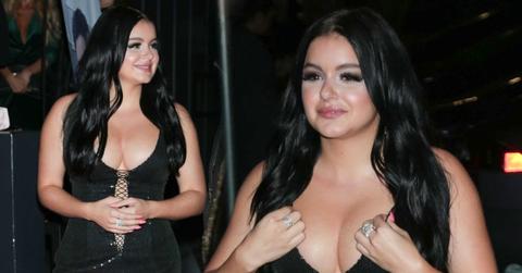 Ariel Winter Boobs Naked Mini Dress