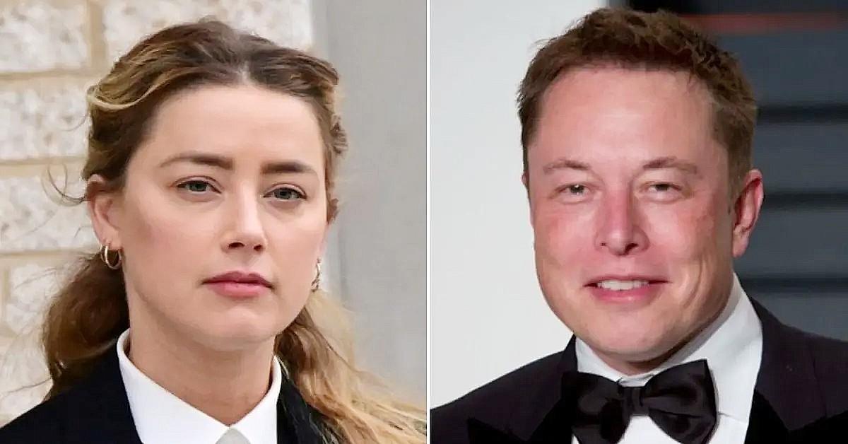 picture of Amber Heard and Elon Musk