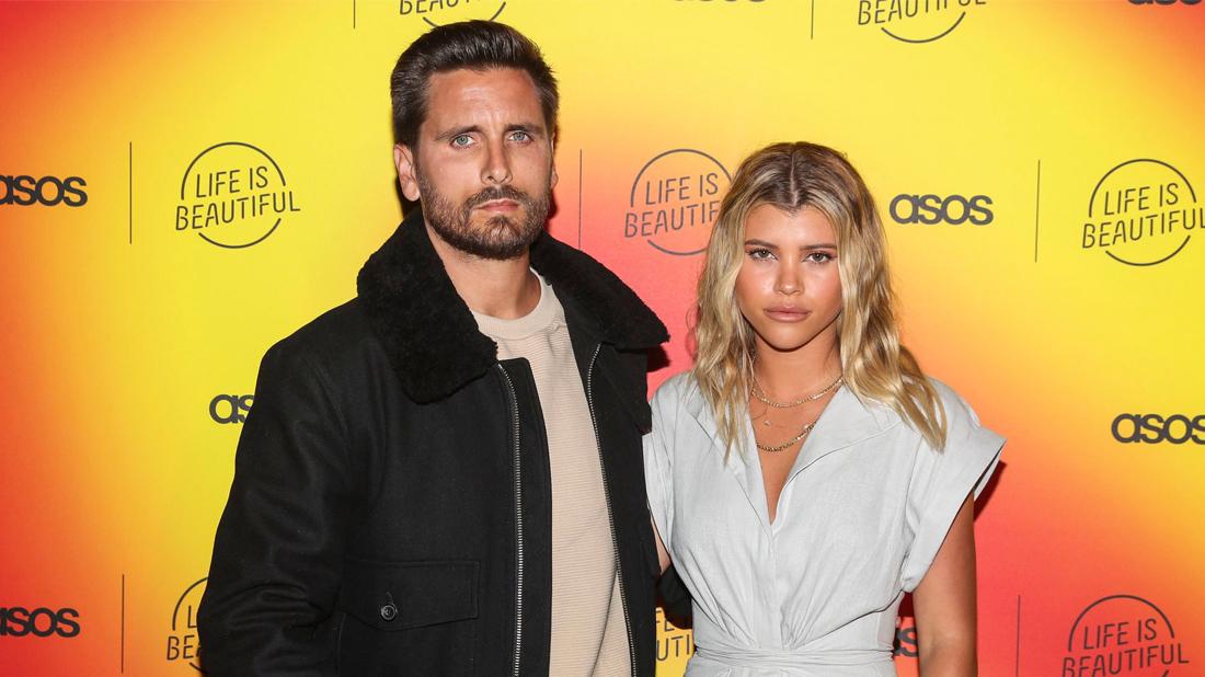 Scott Disick and Sofia Richie attend ASOS Life is Beautiful party.