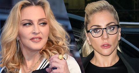//lady gaga madonna feud talent interview