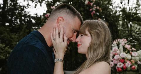 picture of Travis Kelce and Taylor Swift