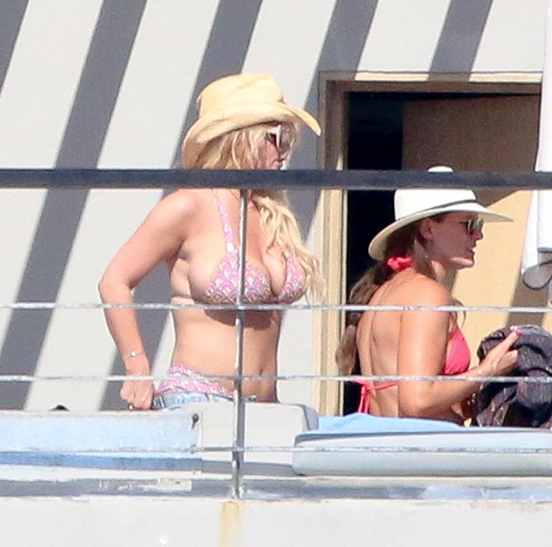 Jessica Simpson Butt Boobs Pink Bikini