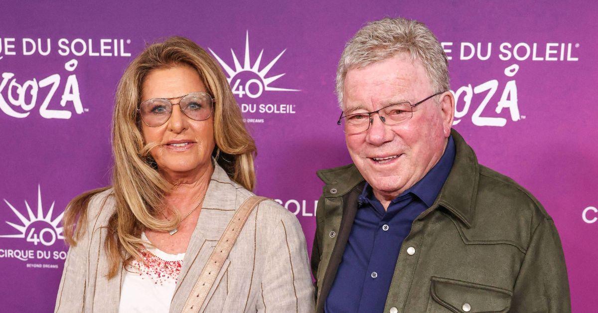 picture of William Shatner and Elizabeth Martin