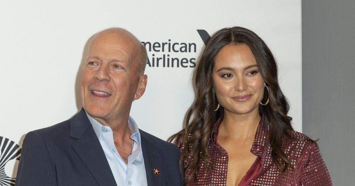 Photo of Bruce Willis and Emma Heming Willis