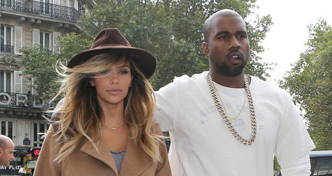 //kim kardashian kanye west paris baby nori