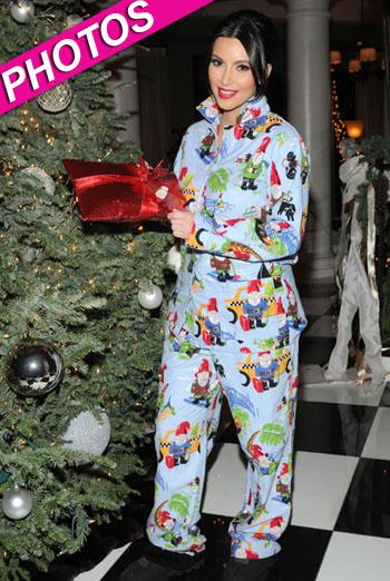 Kendall Jenner Wore PJs to a Holiday Party