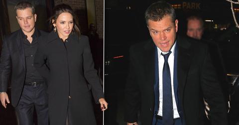 Matt Damon Wife Marriage Counseling Date