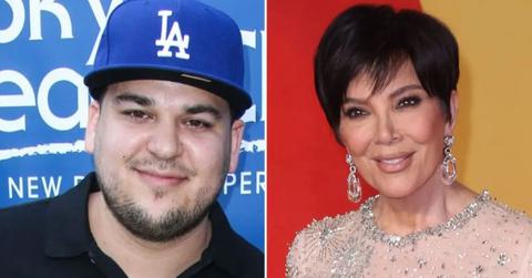 Photo of Rob Kardashian, Kris Jenner