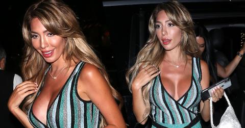 Farrah Abraham Dines At Madeo Restaurant