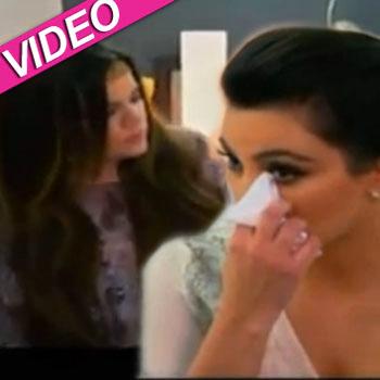 //kim kardashian cries khloe marriage