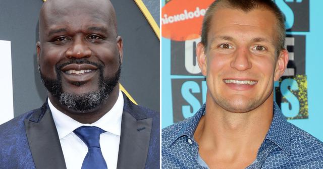 Shaquille O’Neal, Rob Gronkowski Team Up For A Good Cause