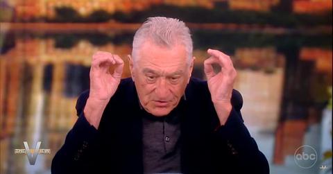 robert de niros expletive filled tirade against donald trump cut pp