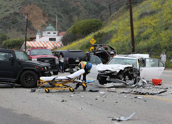 Bruce Jenner Car Crash Photos